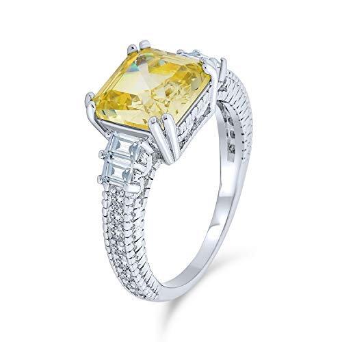 Algopix Similar Product 11 - Art Deco Style 2CT Carney Yellow AAA CZ