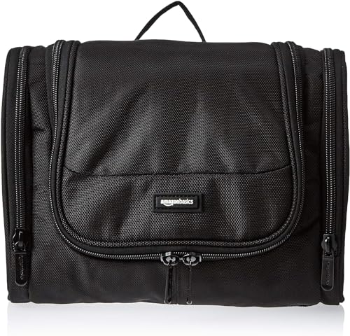 Algopix Similar Product 10 - Amazon Basics Hanging Travel Toiletry