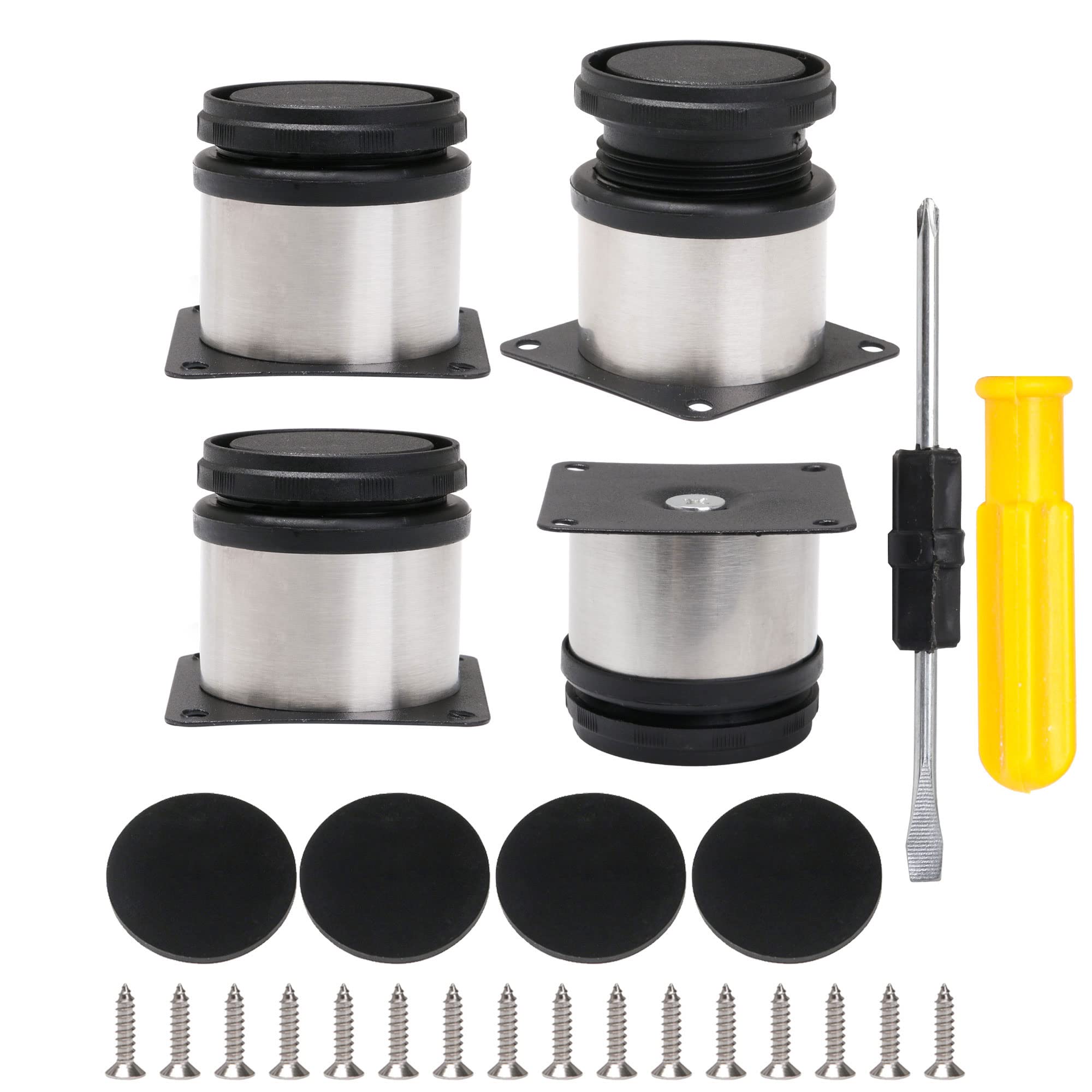 Algopix Similar Product 6 - BQLZR Furniture Cabinet Metal Legs