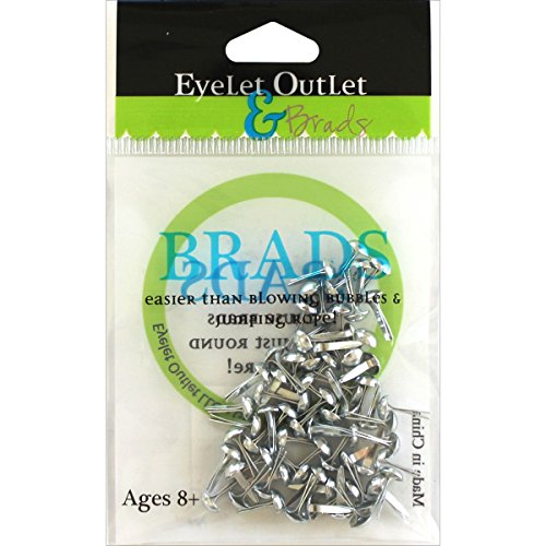 Algopix Similar Product 13 - EYELET OUTLET Round Brads 70 Pack