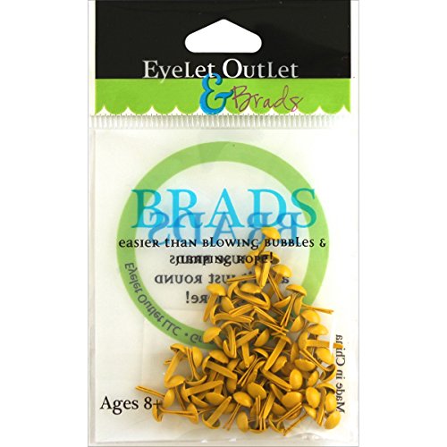 Algopix Similar Product 15 - EYELET OUTLET Round Brads 70 Pack