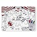 Algopix Similar Product 4 - Modern Twist MarkMat Set Reusable