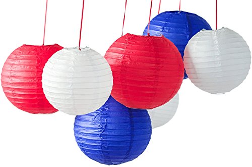Algopix Similar Product 8 - Bobee Red White and Blue Paper
