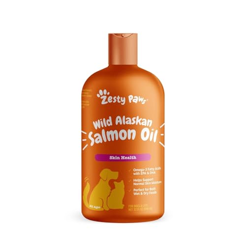 Algopix Similar Product 16 - Wild Alaskan Salmon Oil for Dogs  Cats