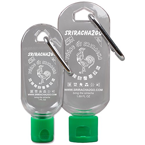 Algopix Similar Product 2 - Sriracha Mini Keychain Combo Pack