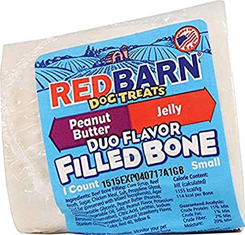 Algopix Similar Product 3 - Redbarn Filled Dog Bones Peanut