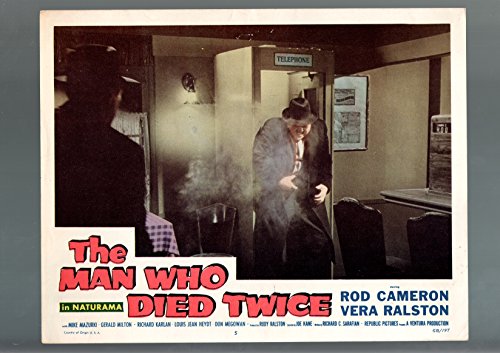 Algopix Similar Product 3 - MOVIE POSTER THE MAN WHO DIED