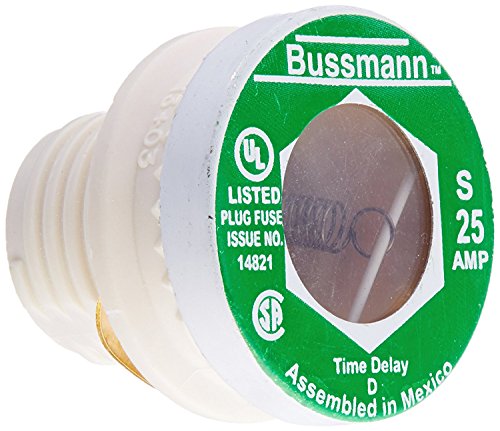Algopix Similar Product 9 - FUSE PLUG FUSTAT 25A 4PK by BUSS