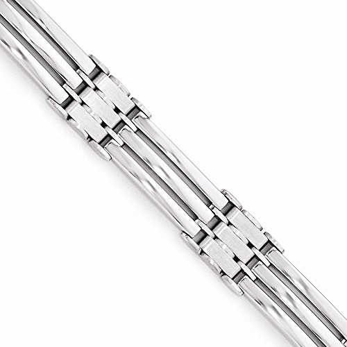 Algopix Similar Product 9 - Leslies 14k White Gold Polished Brushed