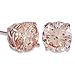 Algopix Similar Product 7 - GULICX Rose Gold Tone Yellow Crystal
