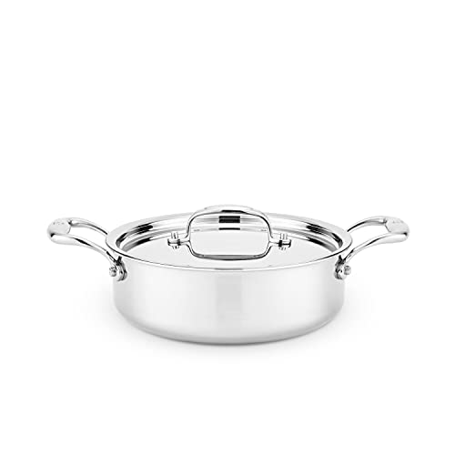 Algopix Similar Product 2 - Heritage Steel 15 Quart Saut Pan with