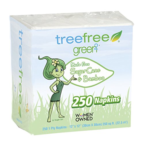 Algopix Similar Product 3 - Green2 100 Tree Free Lunch Napkins
