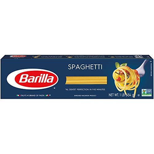 Algopix Similar Product 1 - Barilla Pasta, Spaghetti, 16 Ounce