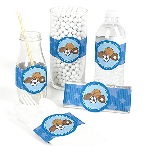 Algopix Similar Product 1 - All Star Sports  DIY Party Supplies 