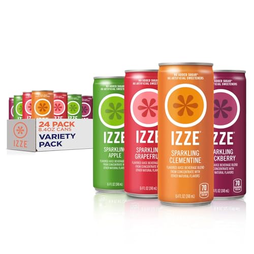 Algopix Similar Product 1 - IZZE Sparkling Juice Beverage Blend