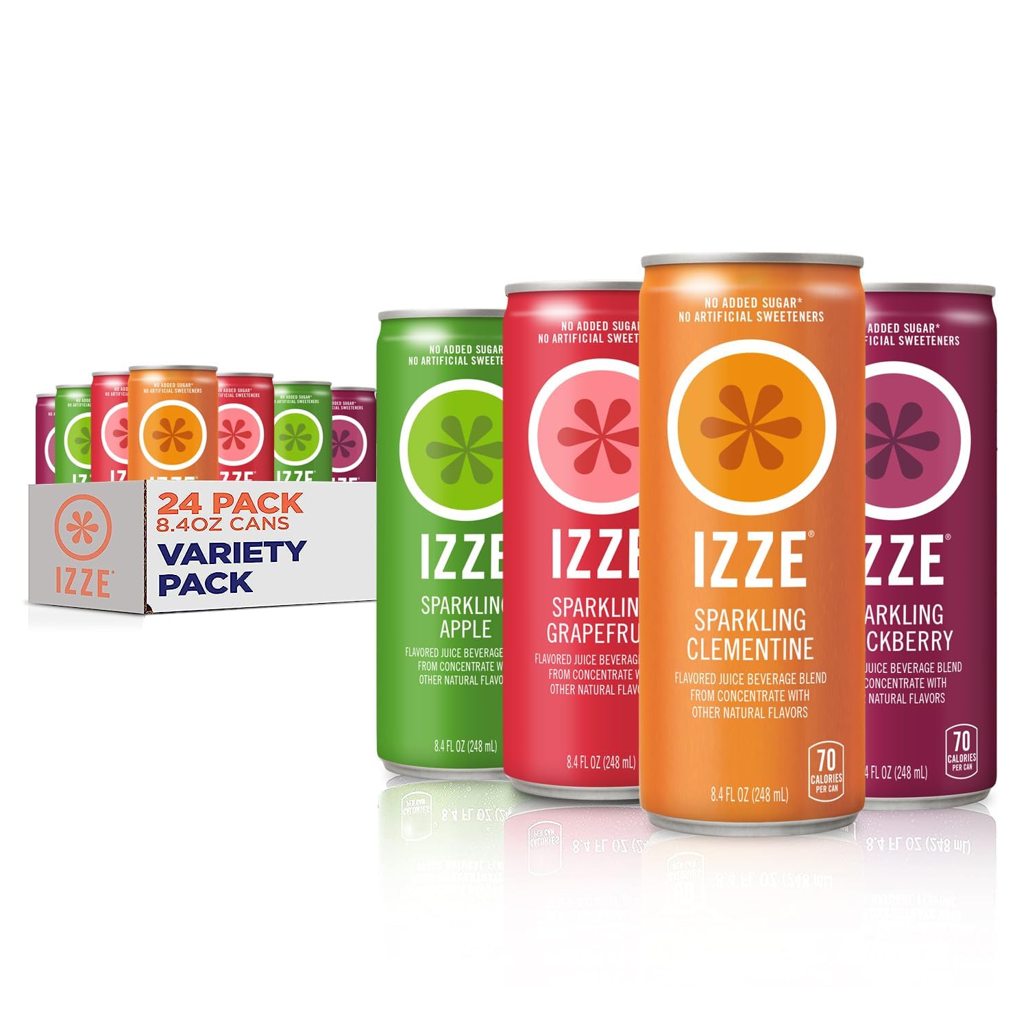 Algopix Similar Product 12 - IZZE Sparkling Juice Beverage Blend