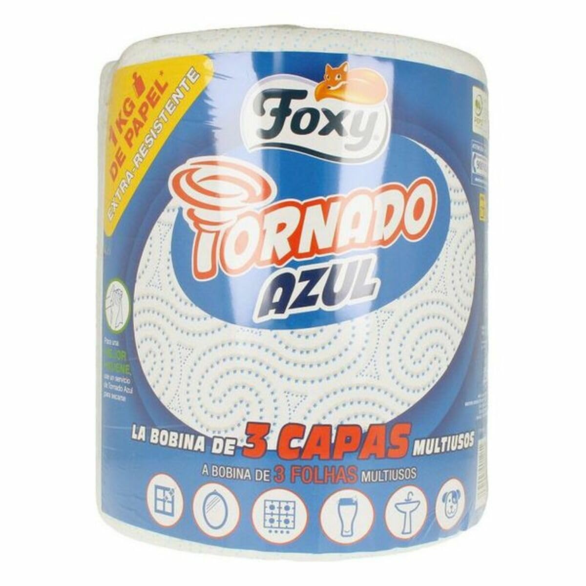 Algopix Similar Product 13 - Foxy Tornado Blue The 3 Layers