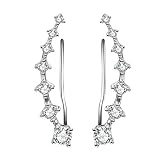 Algopix Similar Product 8 - YAN  LEI Sterling Silver Sweep up Ear