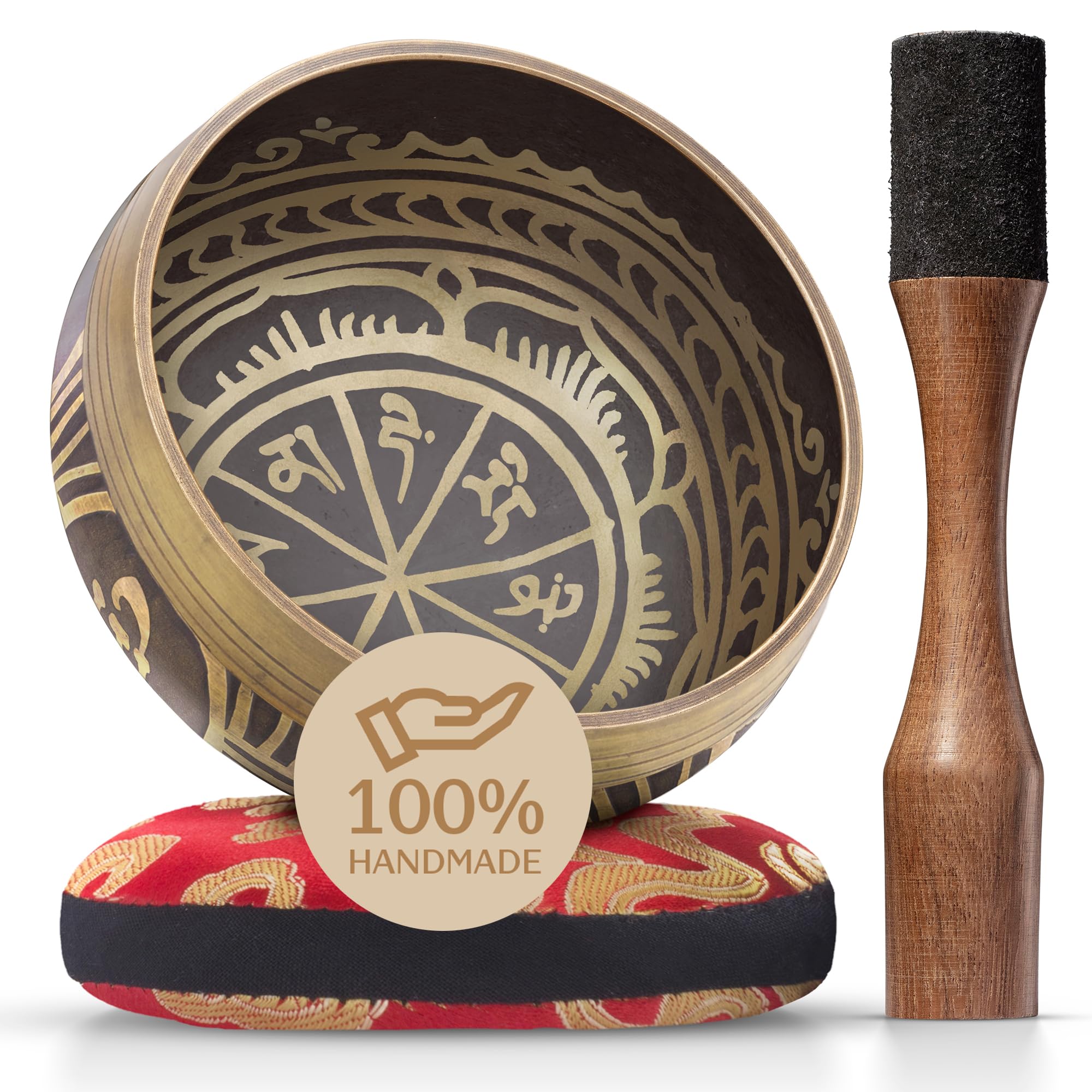 Algopix Similar Product 16 - Tibetan Singing Bowl Set  Authentic