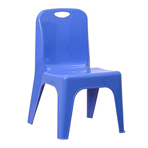 Algopix Similar Product 5 - Flash Furniture Blue Plastic Stackable