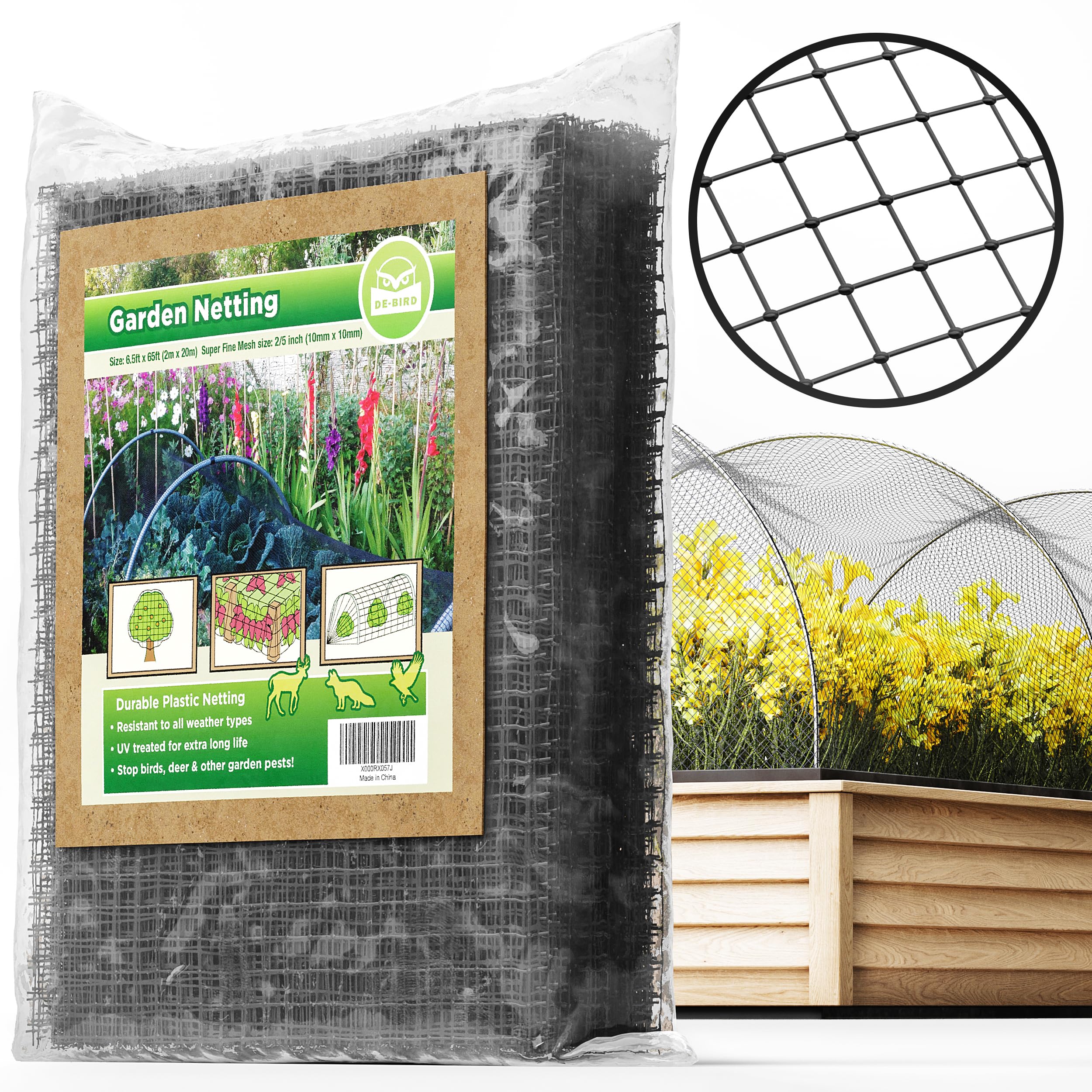 Algopix Similar Product 17 - DeBird Garden Fencing 75 x 65 ft