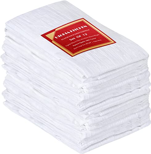 Algopix Similar Product 11 - Utopia Kitchen White Flour Sack Towels