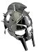Algopix Similar Product 12 - Gladiator Armor Helmet Medieval Helmet
