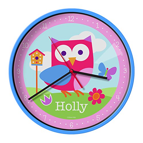 Algopix Similar Product 14 - Olive Kids Personalized Birdie Clock