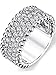 Algopix Similar Product 14 - Three Row Round Cut Cubic Zirconia