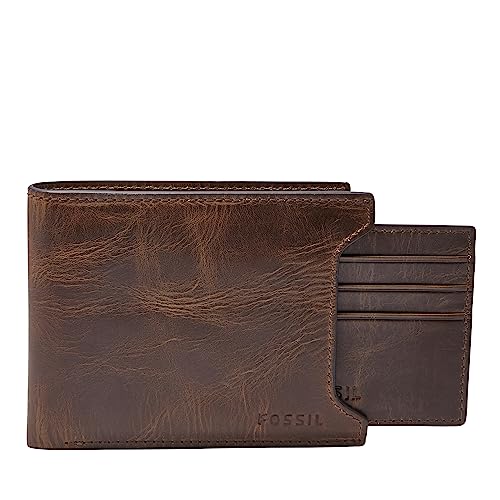 Algopix Similar Product 17 - Fossil Mens Derrick Leather Bifold