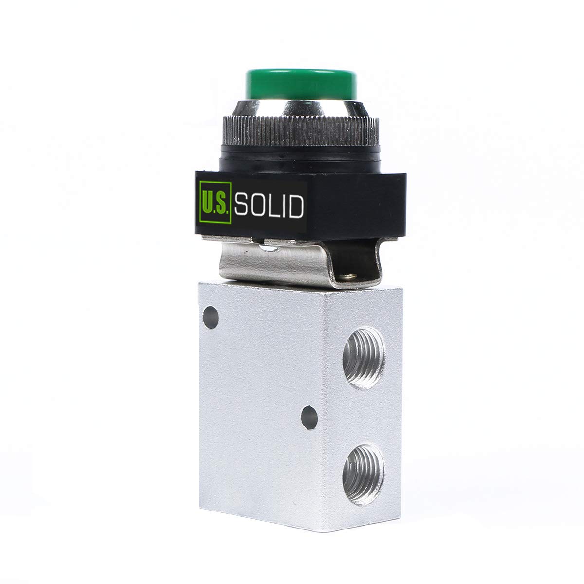 Algopix Similar Product 13 - 14 NPT Green Momentary Push Button 3