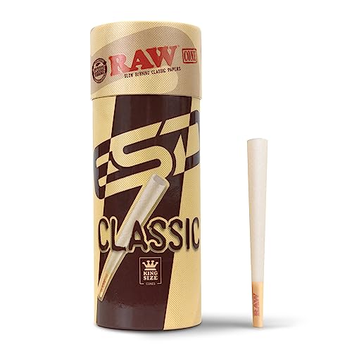 Algopix Similar Product 9 - RAW Cones Classic King Size  50 Pack 