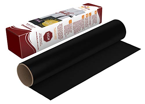 Algopix Similar Product 7 - Firefly Craft Black Heat Transfer Vinyl