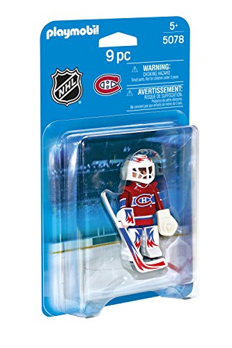 Algopix Similar Product 4 - PLAYMOBIL NHL Montreal Canadiens Goalie