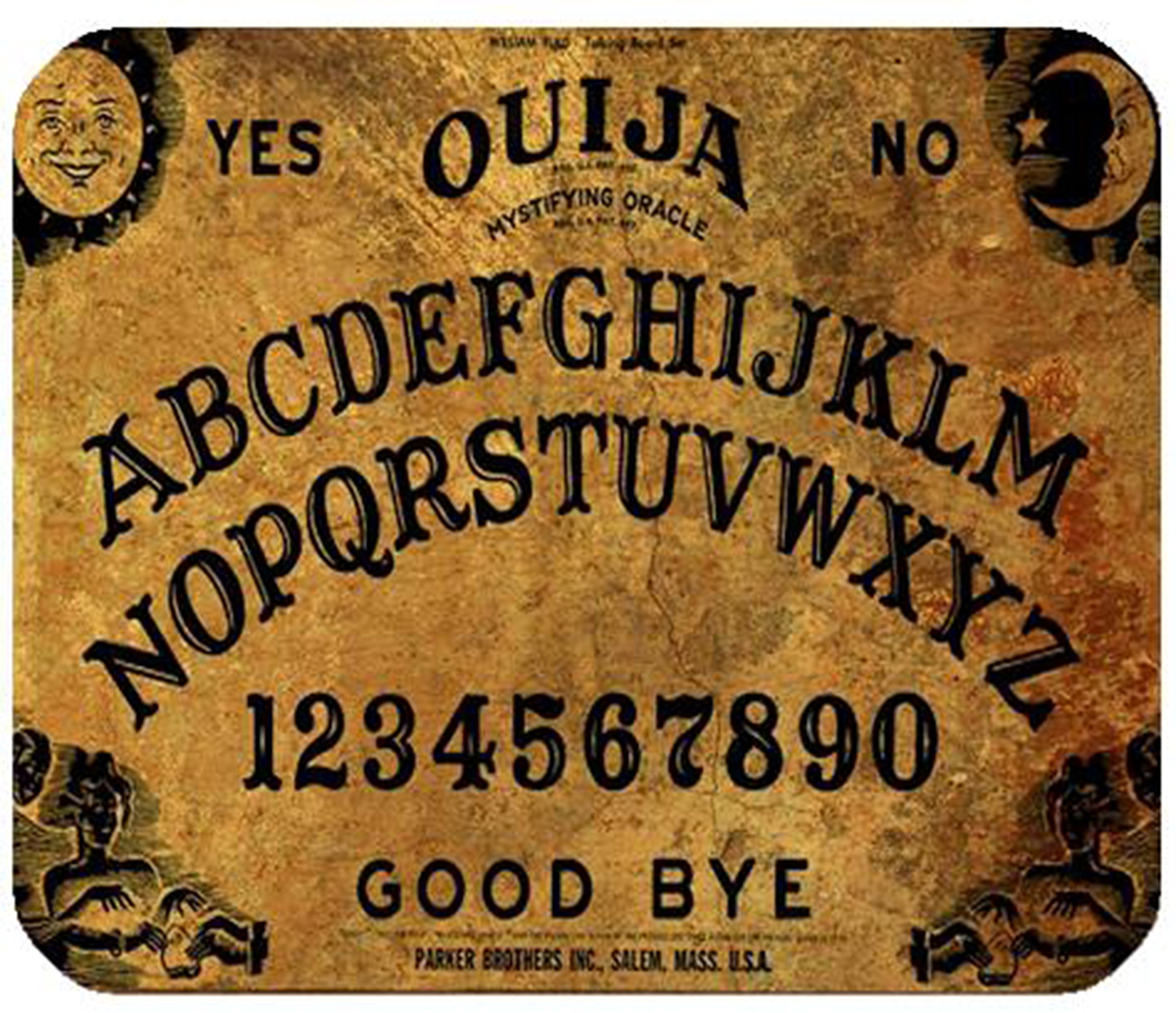 Algopix Similar Product 12 - NonSlip Rubber Mousepad Ouija Board