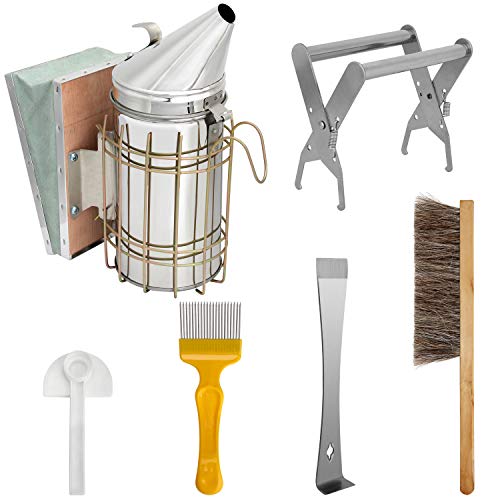 Algopix Similar Product 6 - Blisstime Beekeeping Tool Kit Set of 6