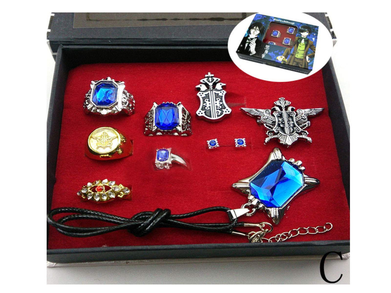 Algopix Similar Product 15 - Cosplay Black Butler Ciel Sebastian