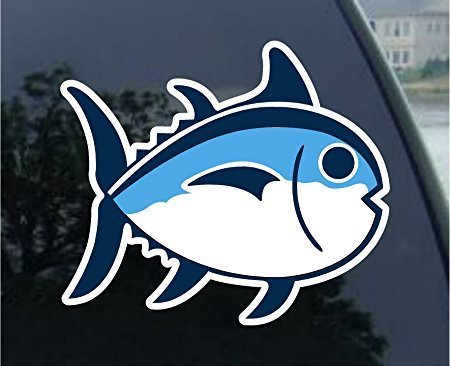 Algopix Similar Product 7 - Southern Tide Fish Vinyl Sticker Decal