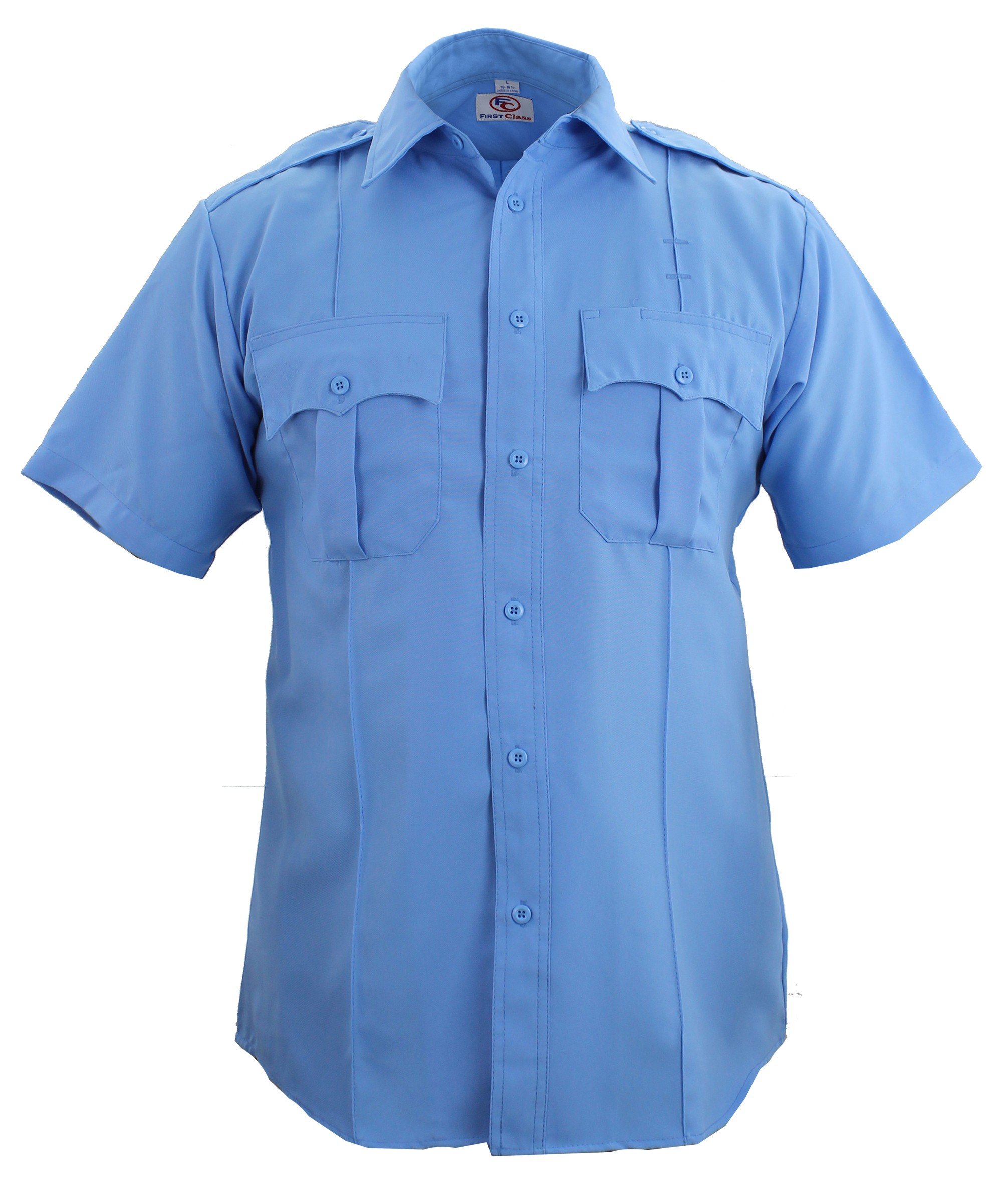 Algopix Similar Product 9 - First Class 100 Polyester Short Sleeve