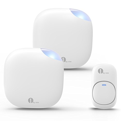 Algopix Similar Product 6 - 1 BY ONE Easy Chime Wireless Doorbell