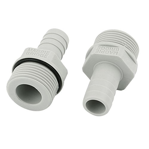 Algopix Similar Product 8 - uxcell 2pcs 34BSP Pipe Joiner Fitting