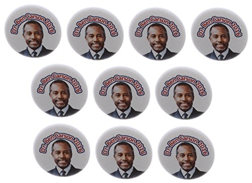 Algopix Similar Product 17 - AT Designs Set 10 Dr Ben Carson 2016 w