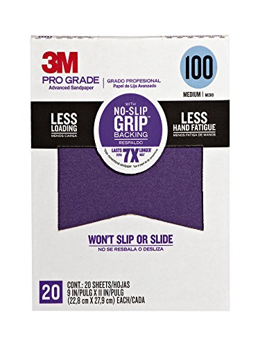 Algopix Similar Product 18 - 3M Advanced Sandpaper 20 Sheets 100