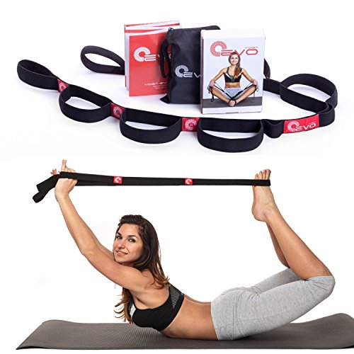 Algopix Similar Product 12 - Yoga EVO Stretching Strap with Loops