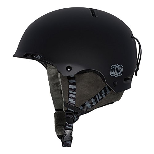 Algopix Similar Product 3 - K2 Stash Mens Snow Helmet Black, L/XL