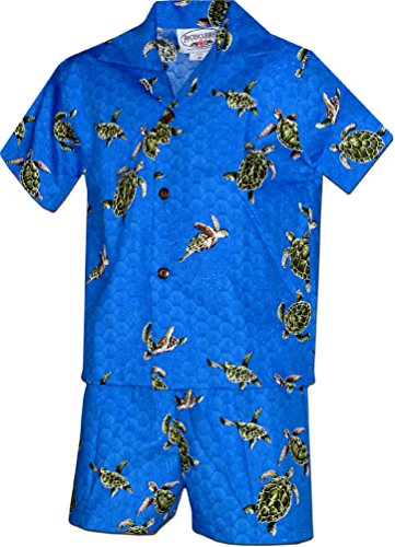 Algopix Similar Product 14 - Pacific Legend Boys Turtle Hawaiian