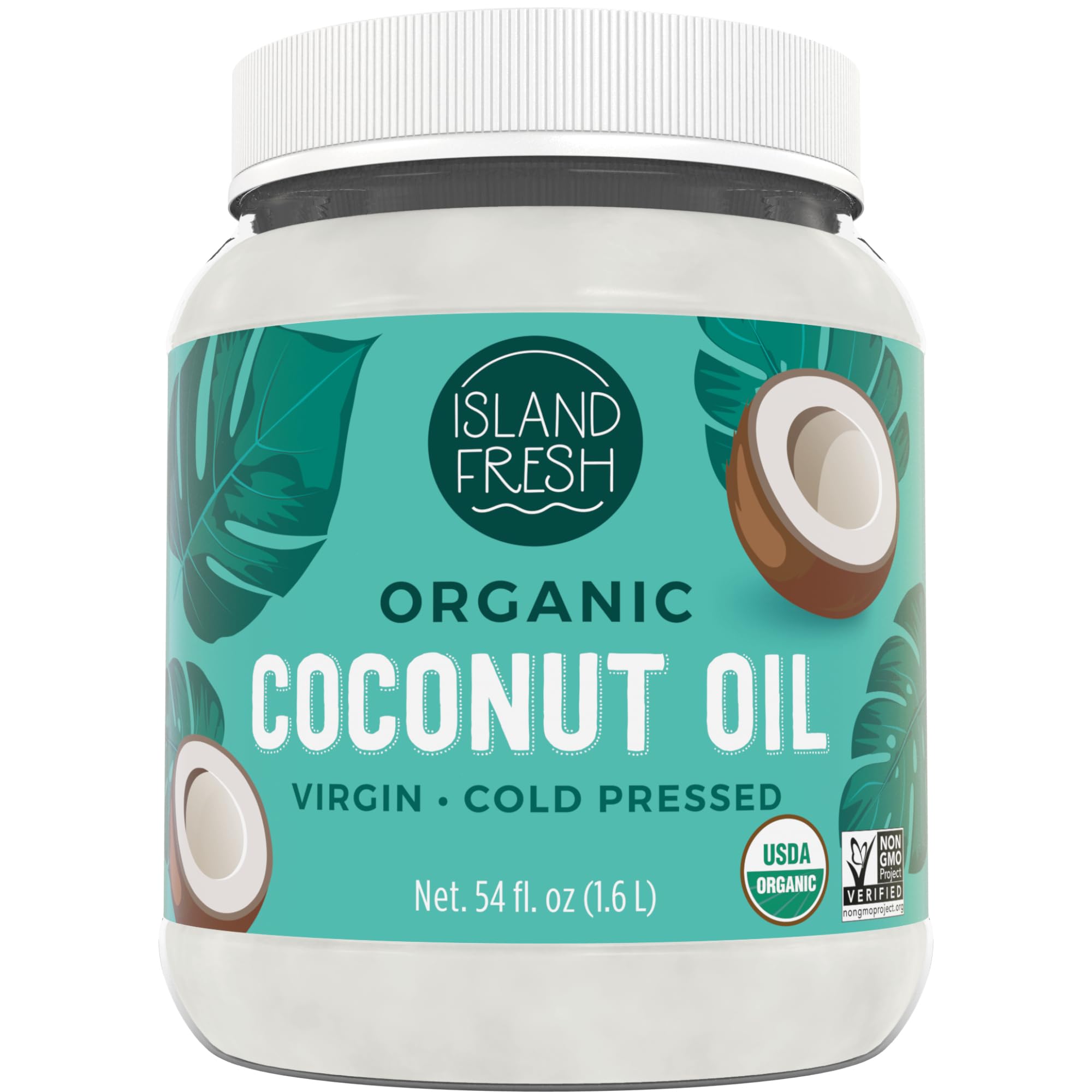Algopix Similar Product 10 - Island Fresh Organic Coconut Oil 54