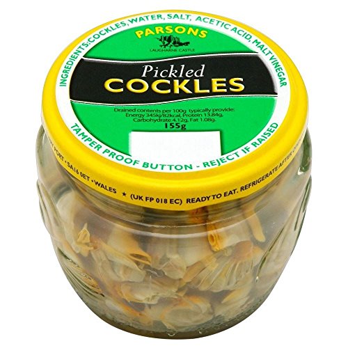 Algopix Similar Product 20 - Parsons Welsh Pickled Cockles 155g 