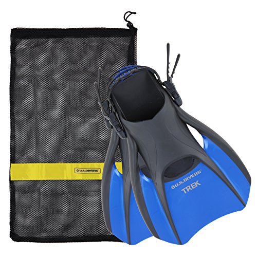 Algopix Similar Product 6 - US Divers Trek Travel Fin with Mesh