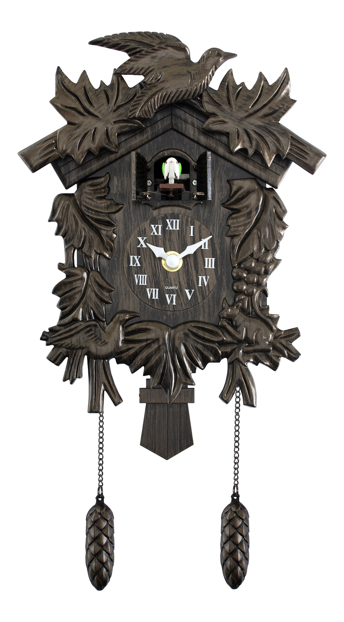 Algopix Similar Product 20 - Acctim Hamburg Cuckoo Pendulum Wall